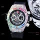 Quartz Hublot Big Bang Unico Rainbow 45mm Diamond Watch High Copy For Men (8)_th.jpg